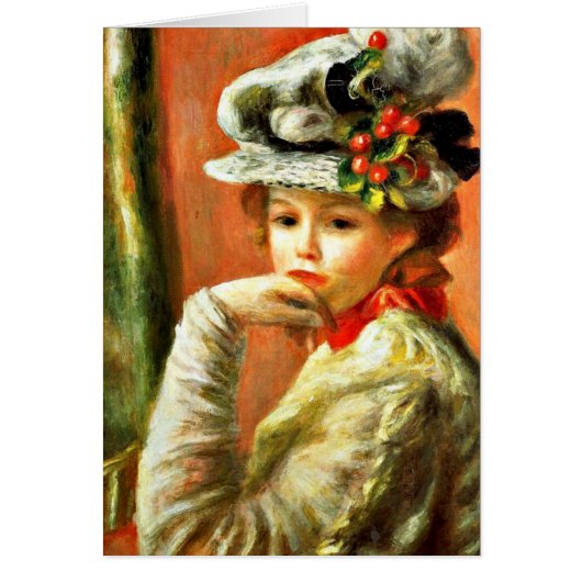Renoir - Young Girl in a White Hat (Front)