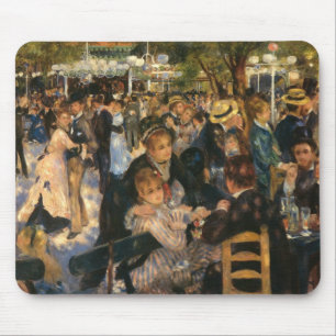 Renoir's Bal du de la Galette (1876) Mouse Pad