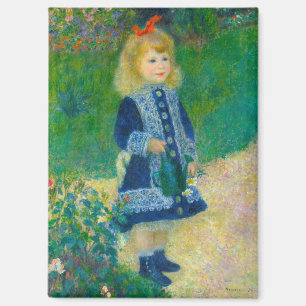 Renoir's Little Girl in Blue with Watering Can Magnet