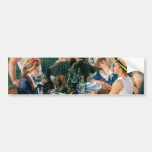Renoir's Luncheon of the Boating Party (1881) Bumper Sticker