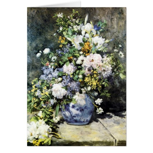 Renoir's Spring Bouquet Cards (Front)
