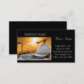 Renovation Handyman Contractor Construction Business Card (Front/Back)