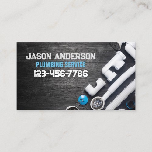 Renovation Pipe Handyman Pluming Service  Plumber Business Card