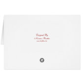 Rent A Santa Card (Back Horizontal)