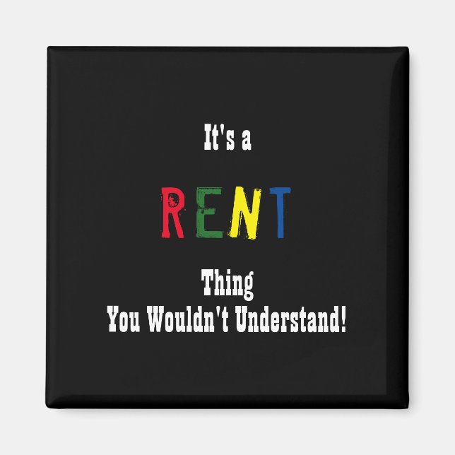 Rent Magnet (Front)