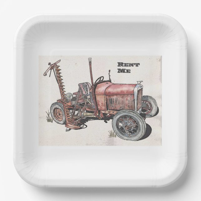 Rent Me Paper Plates (Front)