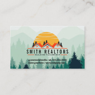 Rental Properties   Cabins   Forrest Business Card