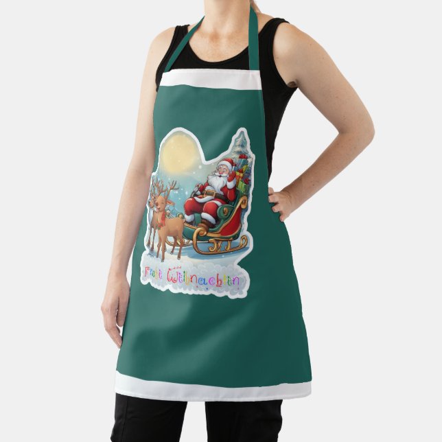 Rentierschlitten mit Rudi -  Apron (Insitu)