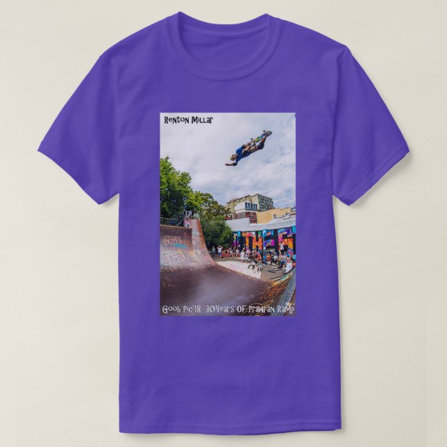Renton Millar 30 Years Of Prahran Ramp T-Shirt (Design Front)