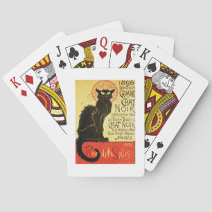 Reopening of the Chat Noir Cabaret, 1896 (colour l Poker Cards