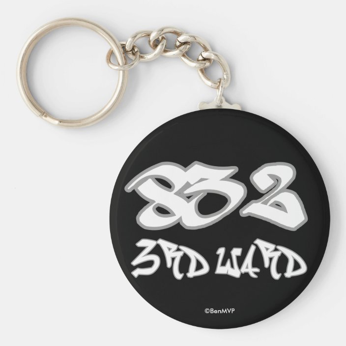 Rep 3rd Ward (832) Keychain