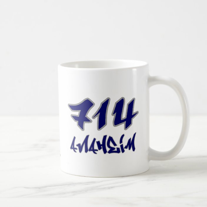 Rep Anaheim (714) Coffee Mug