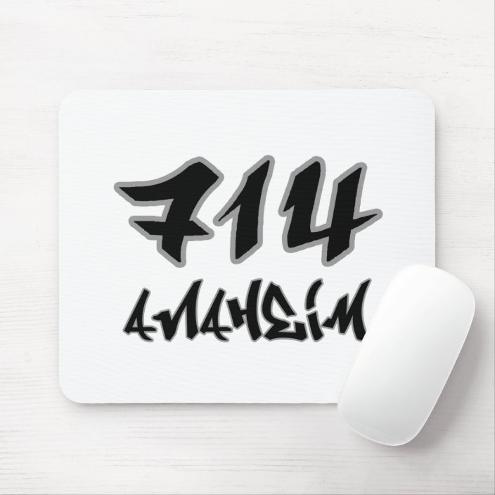 Rep Anaheim (714) Mousepad