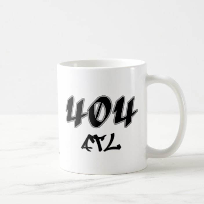 Rep ATL (404) Coffee Mug