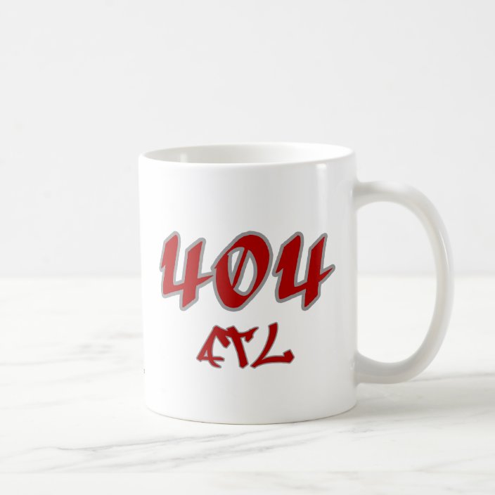 Rep ATL (404) Coffee Mug
