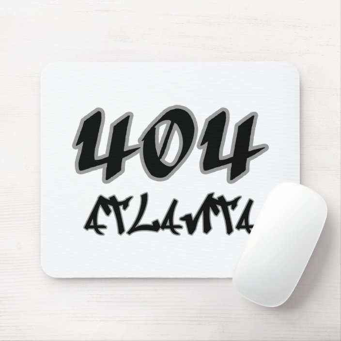 Rep Atlanta (404) Mouse Pad