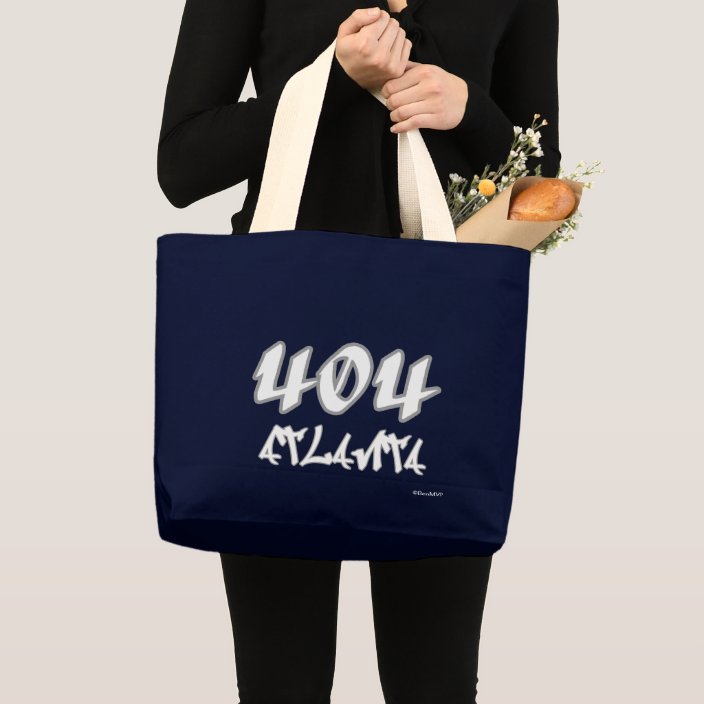 Rep Atlanta (404) Tote Bag
