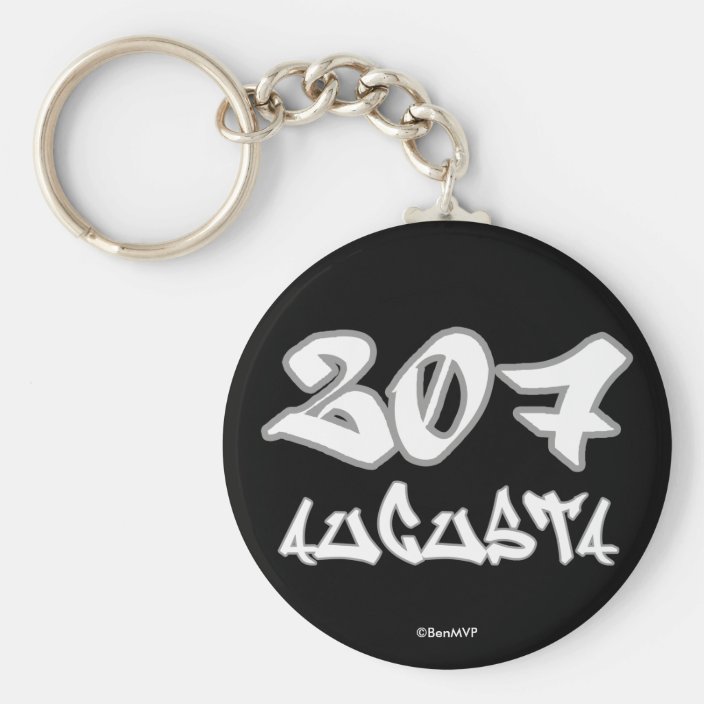 Rep Augusta (207) Key Chain