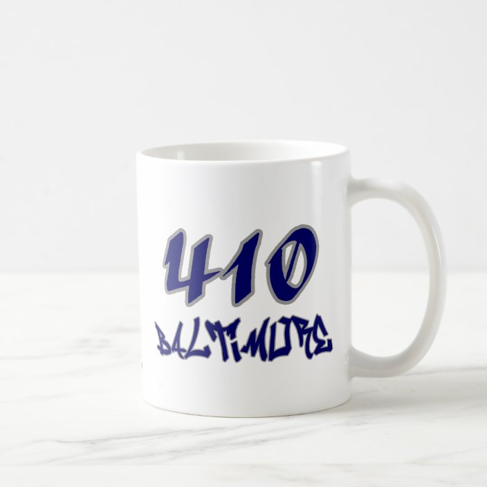 Rep Baltimore (410) Coffee Mug
