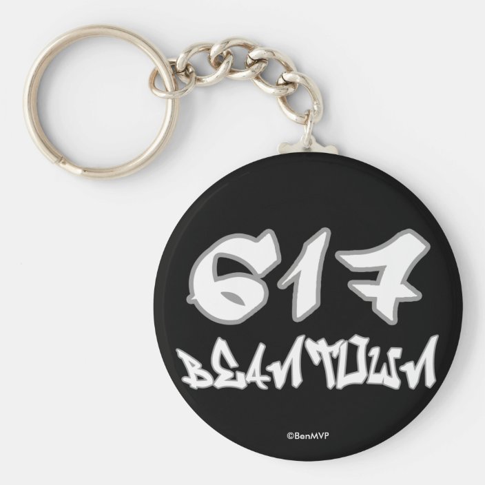 Rep Bean Town (617) Key Chain