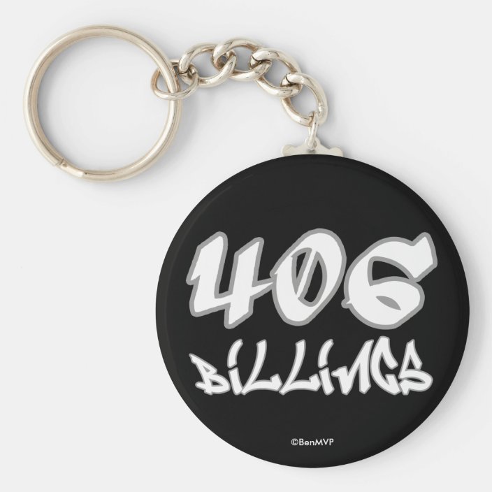 Rep Billings (406) Key Chain