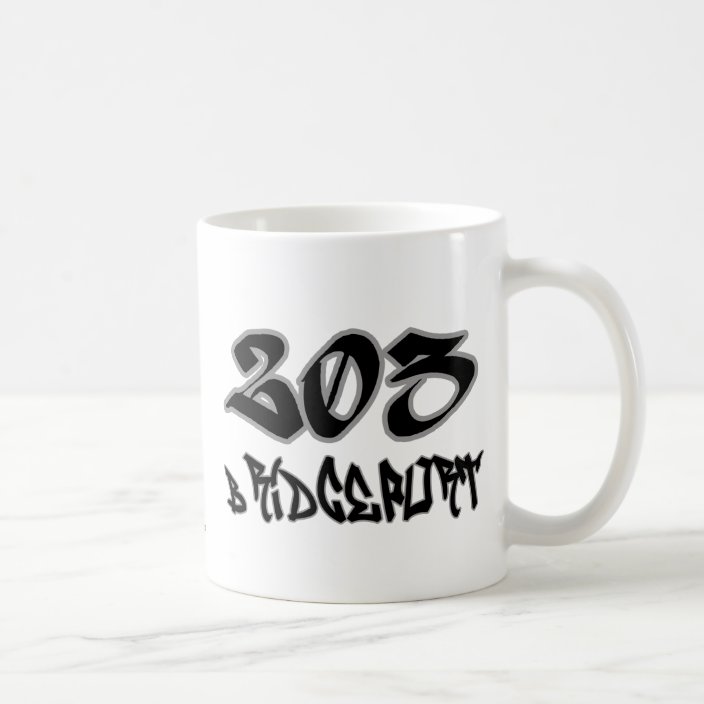 Rep Bridgeport (203) Mug