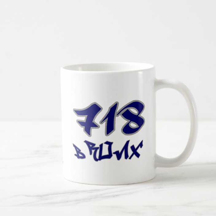 Rep Bronx (718) Coffee Mug