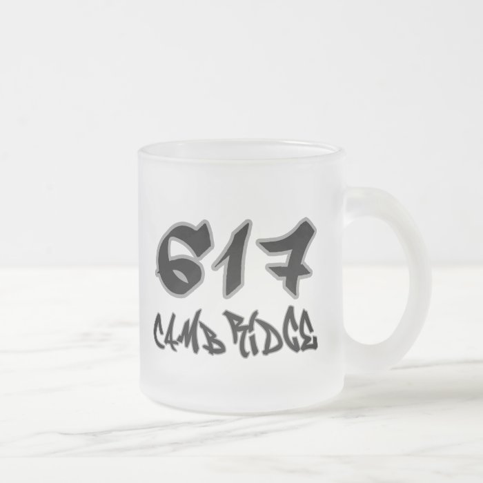 Rep Cambridge (617) Coffee Mugs