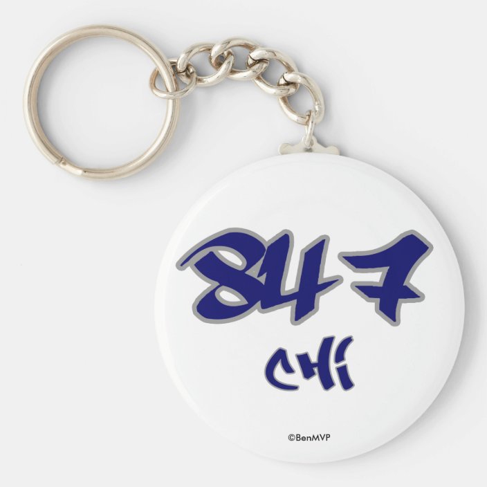 Rep Chi (847) Key Chain