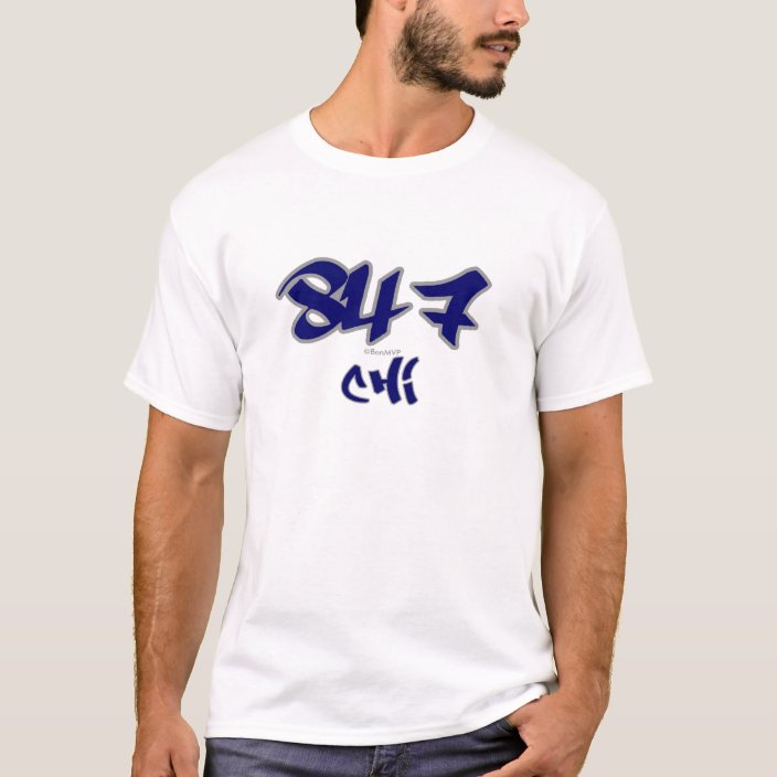 Rep Chi (847) T-shirt