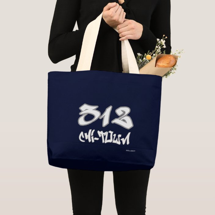 Rep Chi-Town (312) Tote Bag