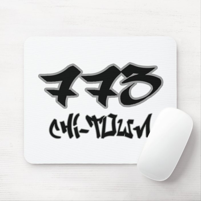 Rep Chi-Town (773) Mouse Pad