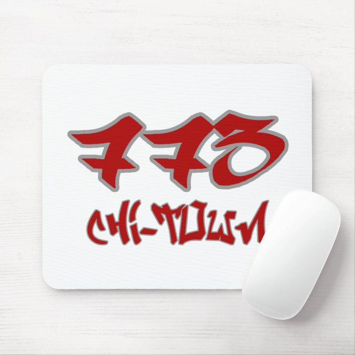Rep Chi-Town (773) Mousepad