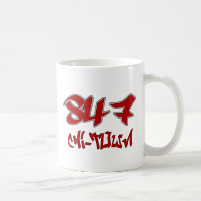 Rep Chi-Town (847) Drinkware