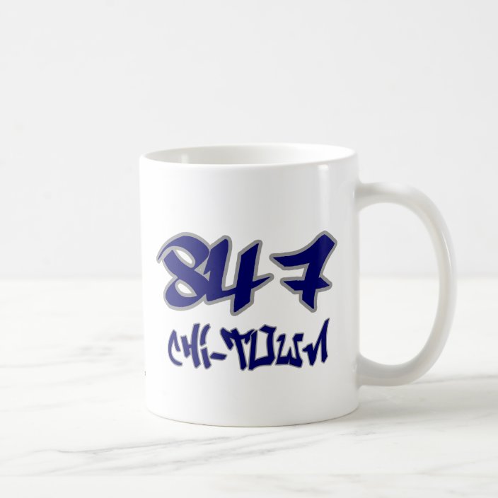 Rep Chi-Town (847) Mug