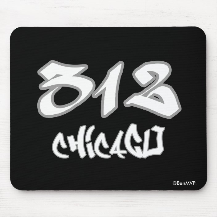 Rep Chicago (312) Mouse Pad