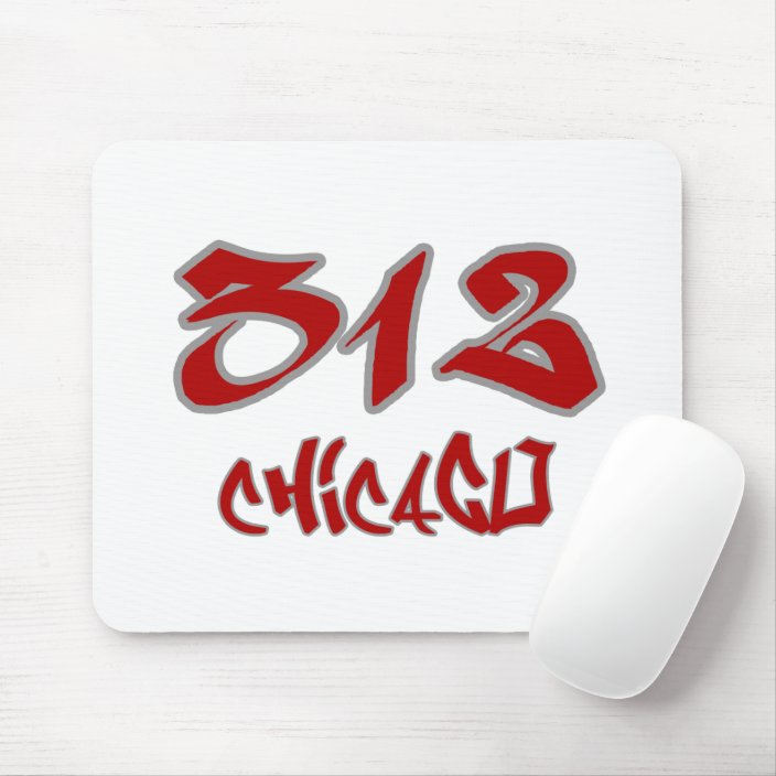 Rep Chicago (312) Mousepad