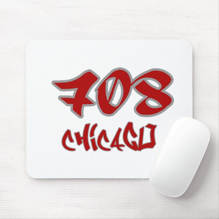 Rep Chicago (708) Mouse Pad