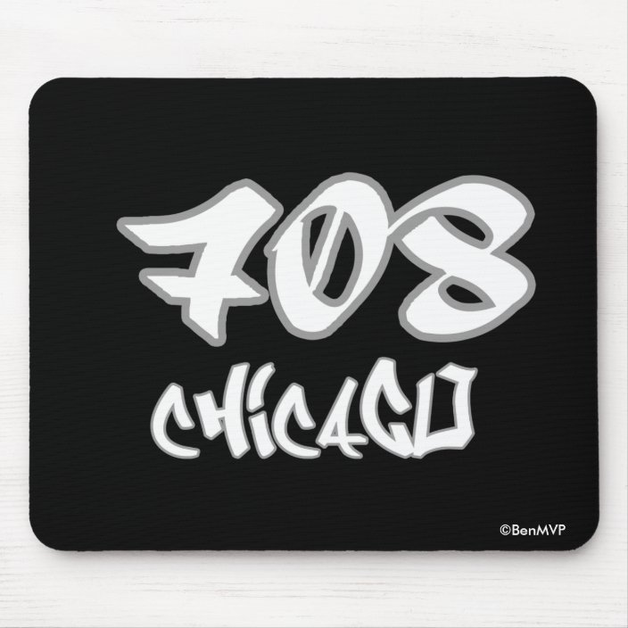 Rep Chicago (708) Mousepad