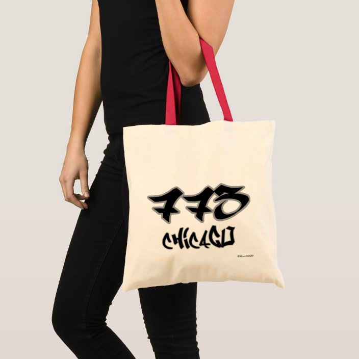 Rep Chicago (773) Canvas Bag