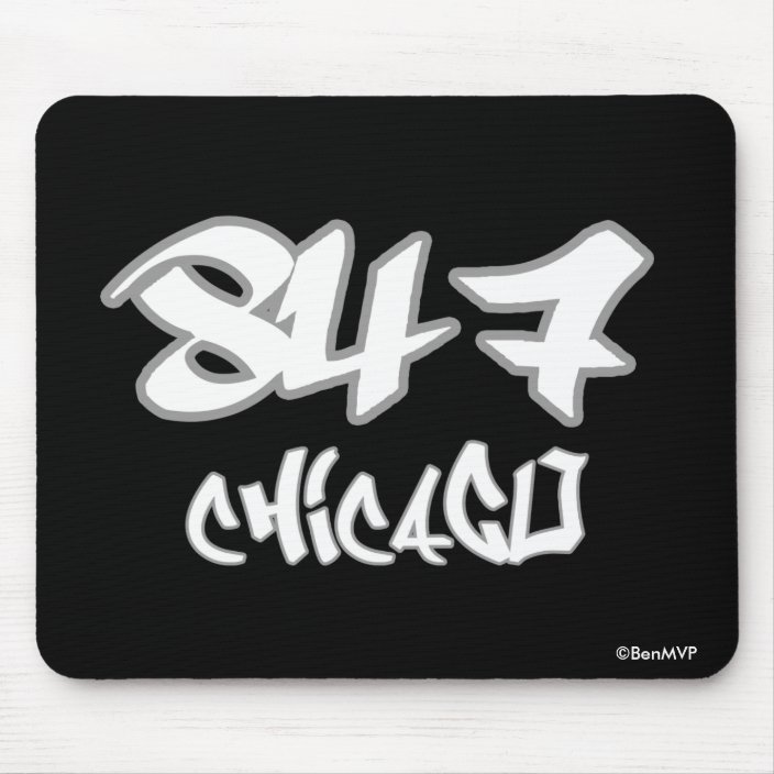 Rep Chicago (847) Mouse Pad