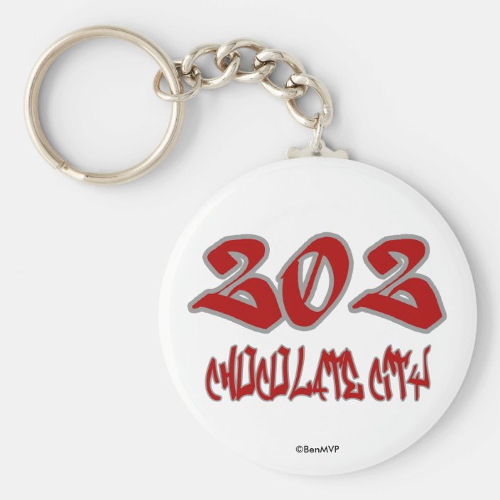 Rep Chocolate City (202) Keychain