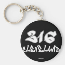 Rep Cleveland (216) Keychain