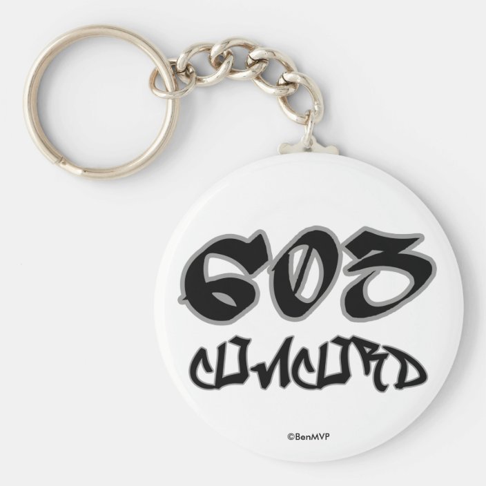Rep Concord (603) Key Chain
