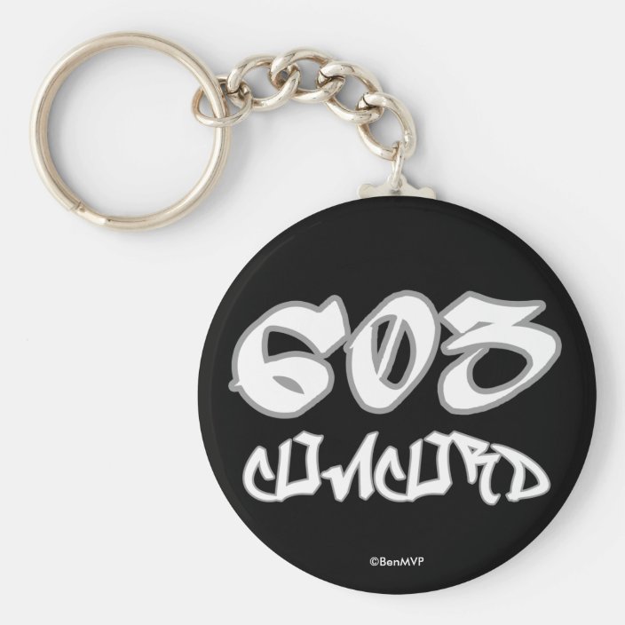 Rep Concord (603) Keychain
