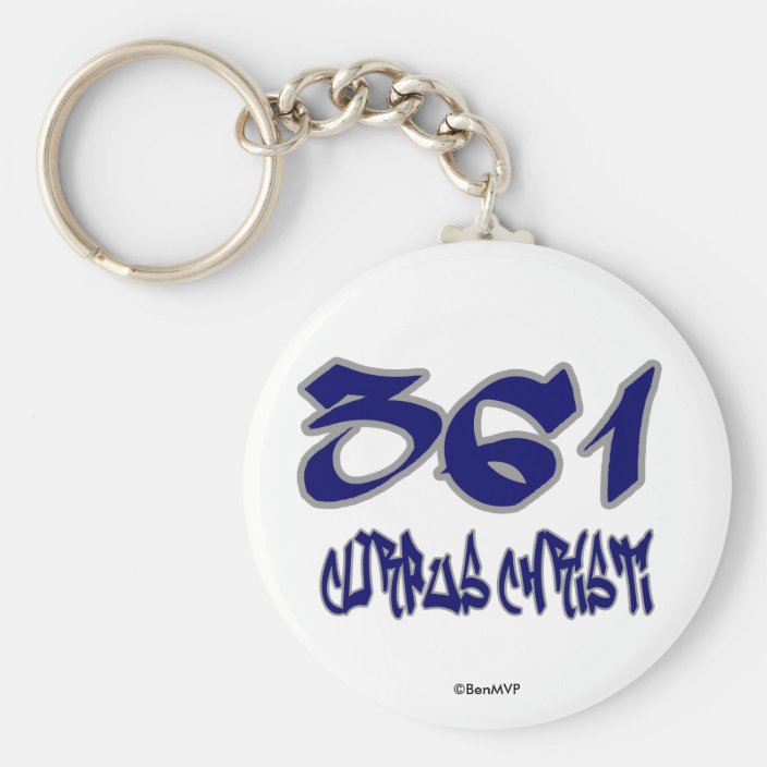 Rep Corpus Christi (361) Key Chain