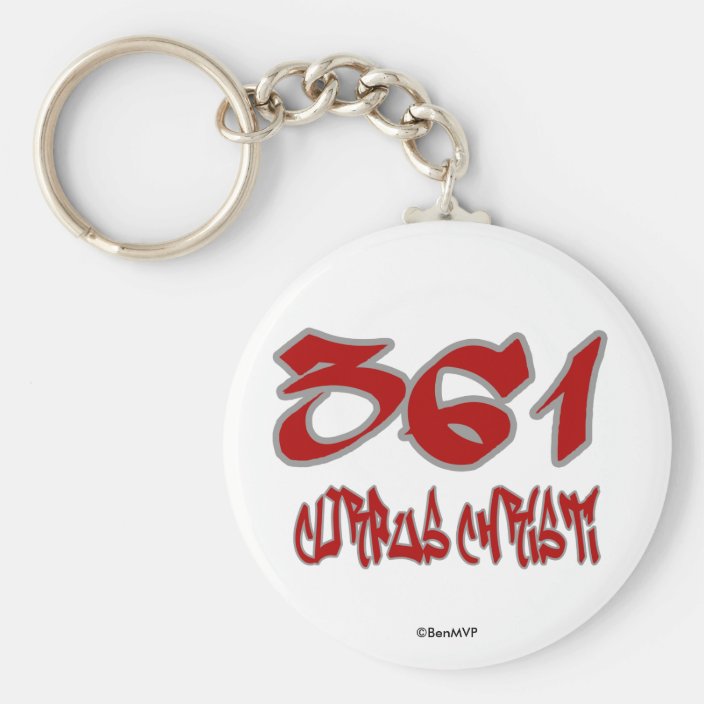 Rep Corpus Christi (361) Keychain