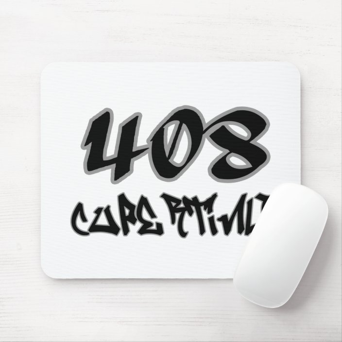 Rep Cupertino (408) Mousepad