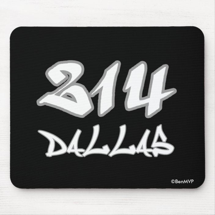 Rep Dallas (214) Mouse Pad