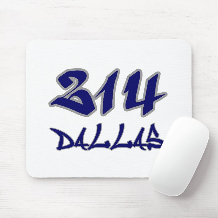 Rep Dallas (214) Mousepad